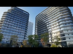 Bon Quanlity a glacé les vidéos de mur rideau unies et le système de bâton