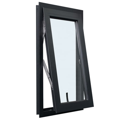 Verre trempé Windows de fenêtre en aluminium de tente de norme de l'Australie AS2047 double et portes