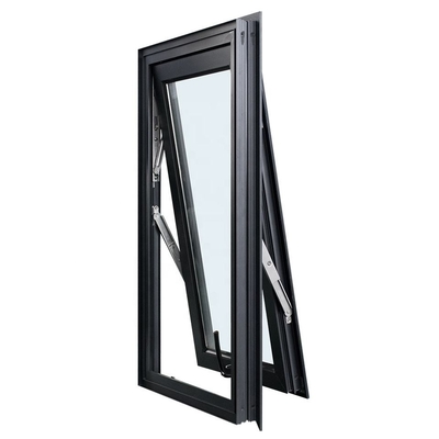 Verre trempé Windows de fenêtre en aluminium de tente de norme de l'Australie AS2047 double et portes