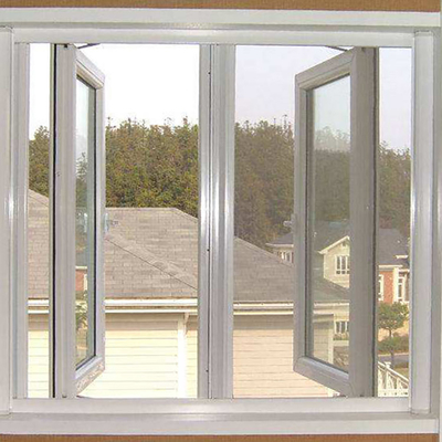 Cadre en acier en plastique UPVC Windows pour le mur rideau de façade extérieure