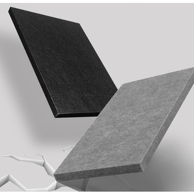 Les panneaux de mur décoratifs de sandwich à pièce graphique absorbe l'écran antibruit de polyester sain