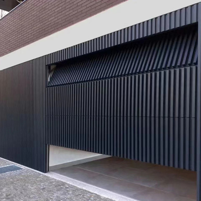 Finition bois Grains de bois Finition aluminium Ardoises moderne Pour le garage
