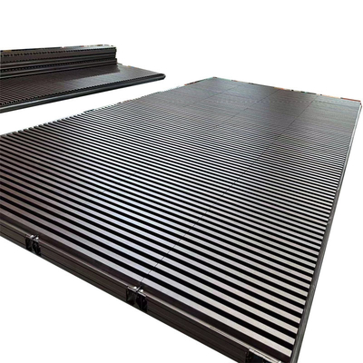 Finition bois Grains de bois Finition aluminium Ardoises moderne Pour le garage