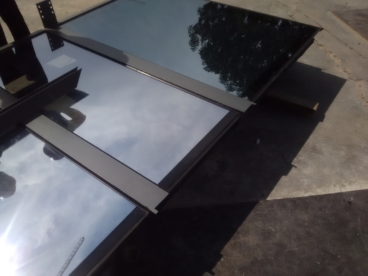 5 mm - 19 mm Épaisseur de la façade du rideau de verre Ouverture de 0% à 90%