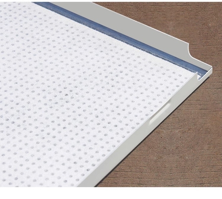 Décoration de plafond Rideau mural Honeycomb Plaque d'aluminium Tête de porte Perforée Boucle d'aluminium