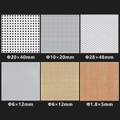 Personnalisation feuille de treillis de plafond décoratif pour la treillis métallique enduit de poudre