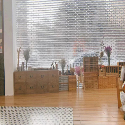 Belle mosaïque en verre intérieur transparent à corps entier pour les carreaux de cuisine en verre de couleur