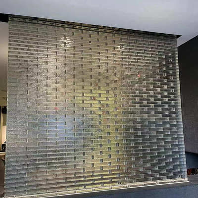 Carreaux de mosaïque en verre intérieur transparent à corps entier pour la cuisine