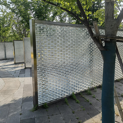 Carreaux de mosaïque en verre intérieur transparent à corps entier pour la cuisine