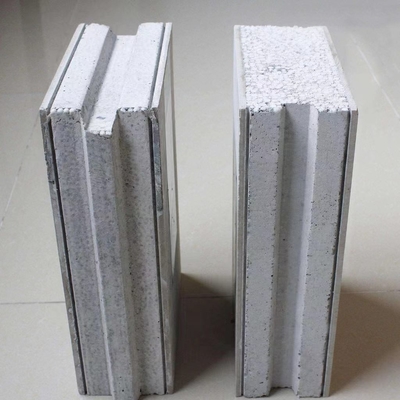 50 mm d'épaisseur Panneaux en béton légers étanches avec des options de conception polyvalentes