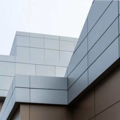 Panneau isolant en aluminium métallique brossé de couleur durable pour bâtiments durables