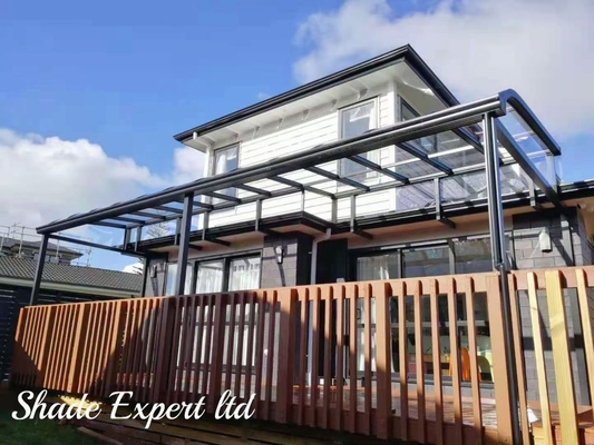Taille personnalisée Salle solaire en aluminium debout libre avec double vitrage double vitrage double tempéré