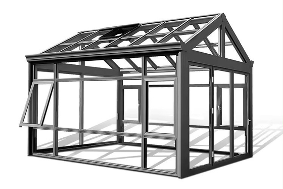 Conception de bâtiments de bureaux modernes Four Season Sun House Pour les salles d'écran de profilés en aluminium