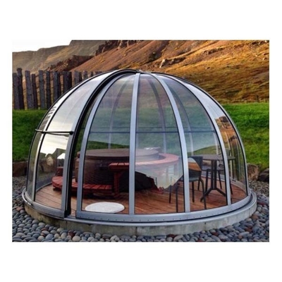 Taille personnalisée Chambres solaires debout en alliage d'aluminium Solaire pour 4 saisons