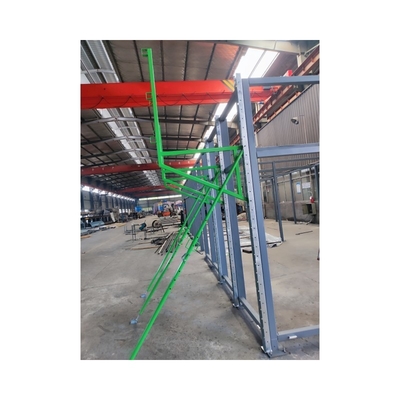 Système supérieur de freinage murale ICF avec support de couleur personnalisé et freinage galvanisé