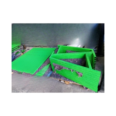 Système supérieur de freinage murale ICF avec support de couleur personnalisé et freinage galvanisé