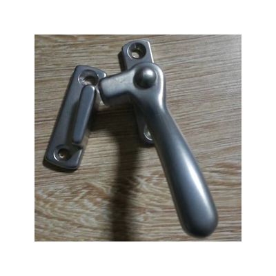 Couche en poudre Finition Porte vitrée en aluminium Poignées de fenêtre pour bâtiments et villas