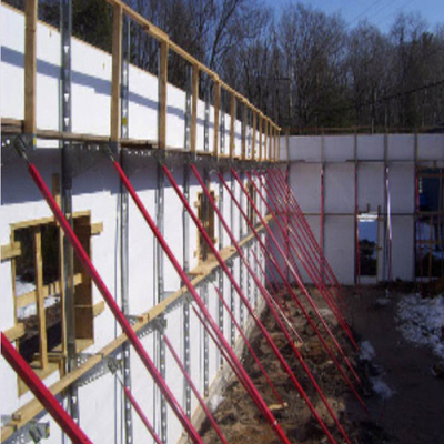 Props en acier réglable pour les formes isolées de béton de couleur et de construction personnalisées