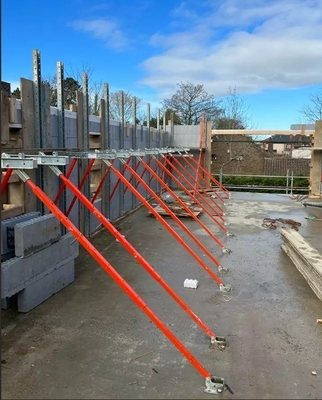 Réservations murales ICF avec accessoires en acier non allié et support en acier de construction