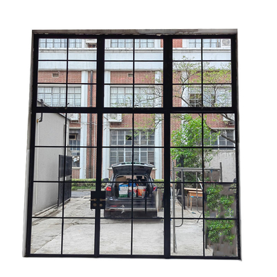 Porte de ferme en acier en verre à faible E anti-corrosion de style 2025