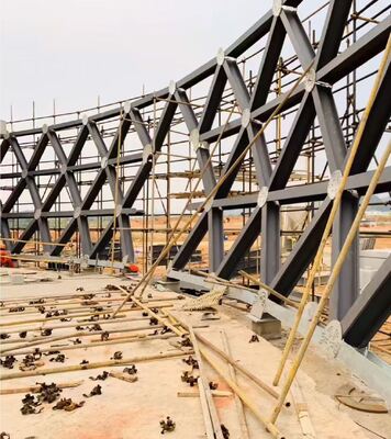 Construction de toits en alliage d'aluminium avec couverture de puits en fibre de verre FRP