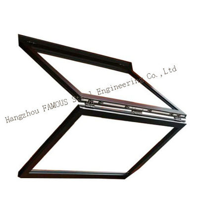 Tempête en aluminium américaine Windows, 55 séries du style 1.4-3.0mm à travers Windows