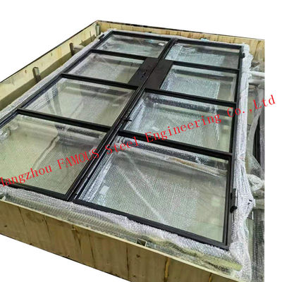 Gril à charpente d'acier 33&quot; cloisons de séparation en verre, séparations de vitrail de 0.4cm-20cm