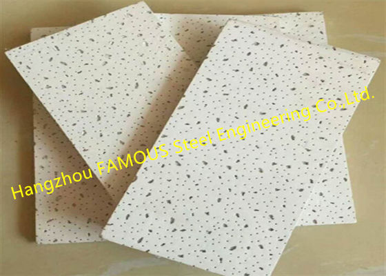 Panneaux de plafond de gypse de la paille 9.5mm d'usine pour l'économie d'énergie et la réduction des émissions