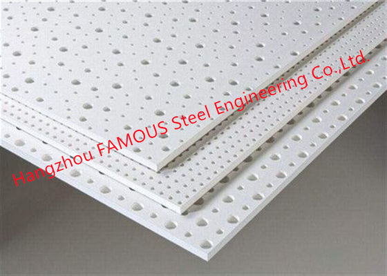 Plafond évalué de panneau de gypse du feu ISO3834