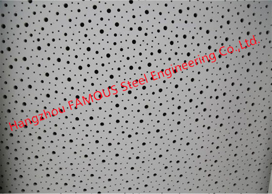 Plafond évalué de panneau de gypse du feu ISO3834