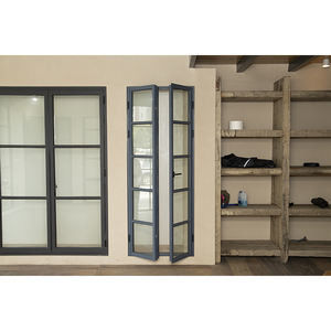 Le double Windows coulissant en aluminium en verre d'IGCC saupoudrent enduit
