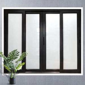 Le double a glacé la fenêtre de glissement horizontale insonorisée de Windows d'alliage d'aluminium