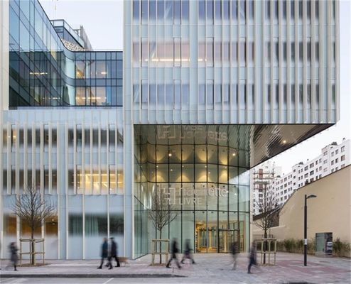 Systèmes de façade de murs-rideaux en verre écoénergétiques