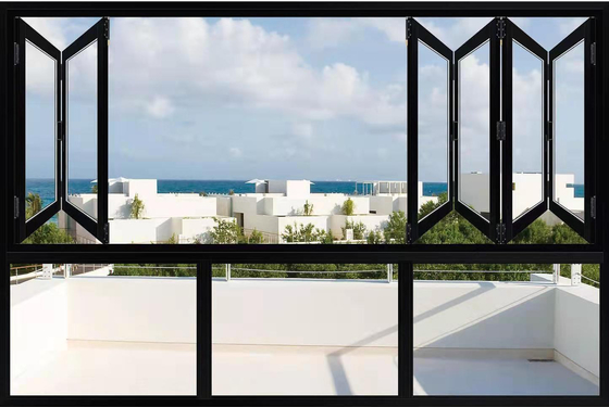 Le Bi plient la double fenêtre de glaçage en aluminium de façade en verre structurelle de mur rideau