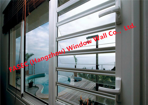 Persiennes réglables en aluminium sur mesure fenêtre Breezeway Jalousie Windows