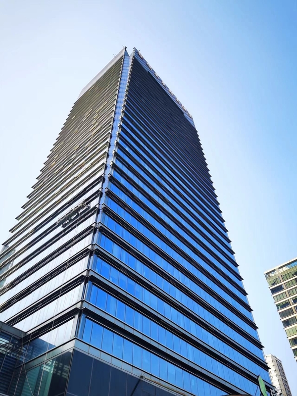 5mm - la façade en verre de mur rideau d'épaisseur de 19mm imperméabilisent jusqu'à la charge de vent 6.0kPa