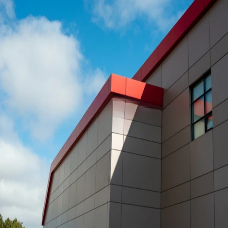 Couche métallique en aluminium Résistance à la flexion ≥ 100 Mpa Résistance aux chocs ≥ 2,0 J Classe A ignifuge