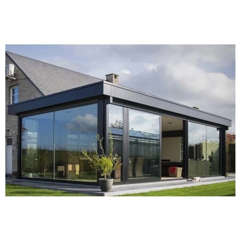 Taille personnalisée Salle solaire en verre en aluminium pour économiser de l' énergie et profiter toute l' année