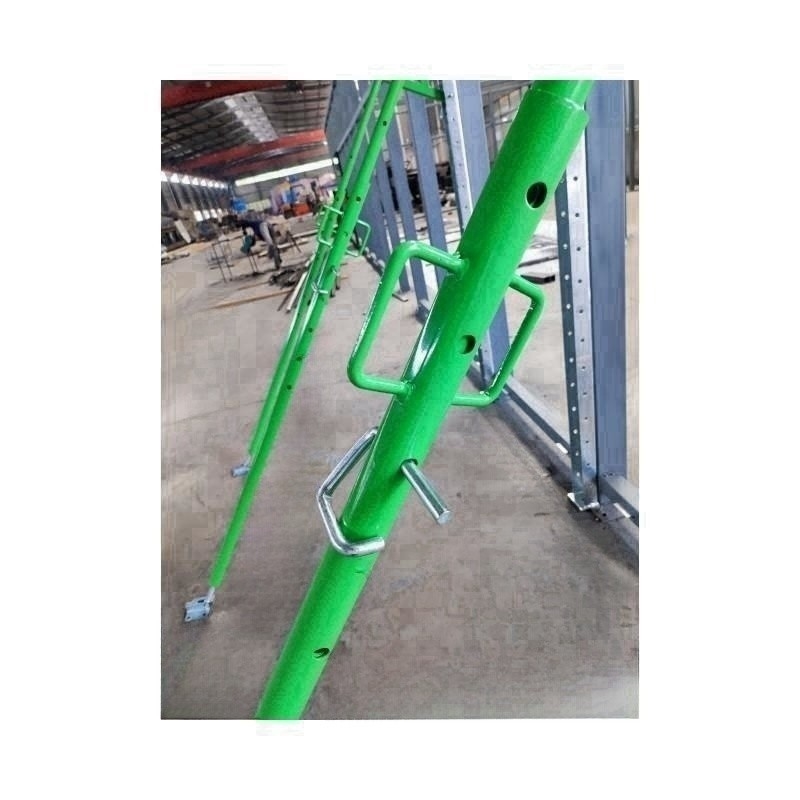 Système supérieur de freinage murale ICF avec support de couleur personnalisé et freinage galvanisé
