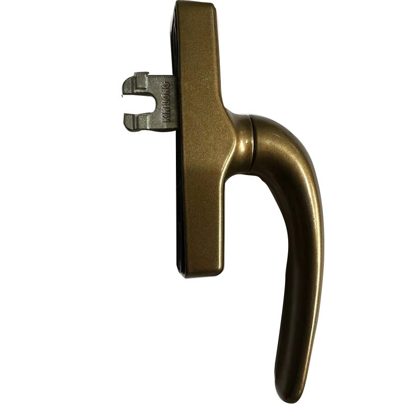 Poignées de porte et de fenêtre pour bâtir des villas, centres commerciaux, matériel en aluminium et acier sur mesure