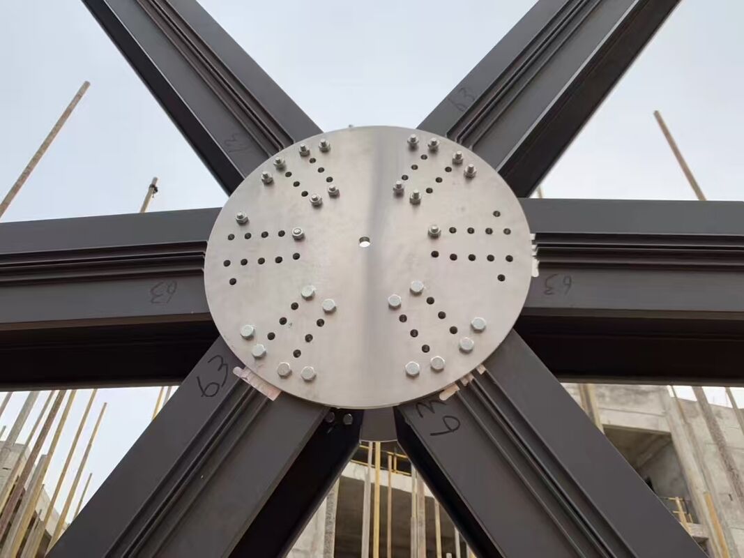 Construction de toits en alliage d'aluminium avec couverture de puits en fibre de verre FRP