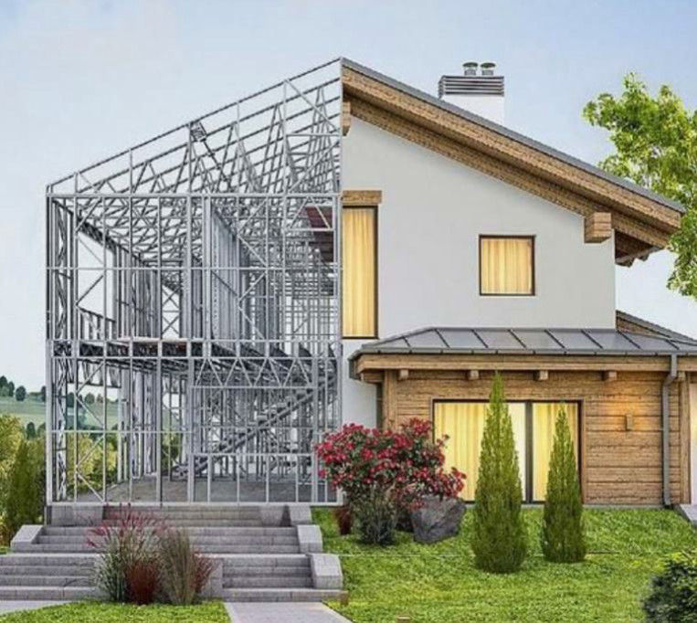 Kits résidentiels de Chambre de cadre en acier d'en 1090-2-2018, Q235B Kit Homes en acier modulaire